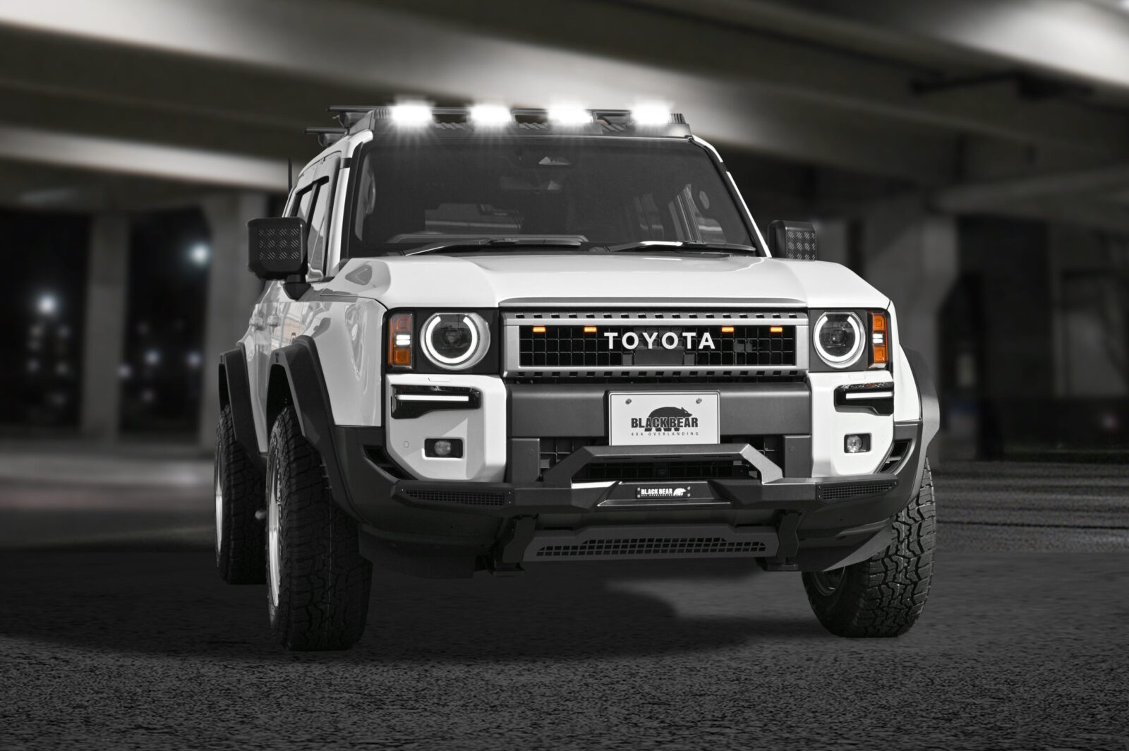 BP006] フロントバンパー – LANDCRUISER LC250 – BLACK BEAR